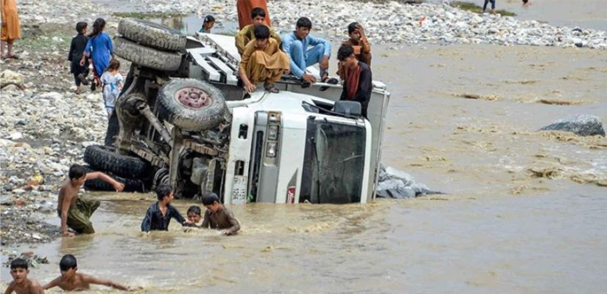 skutki powodzi w Afganistanie