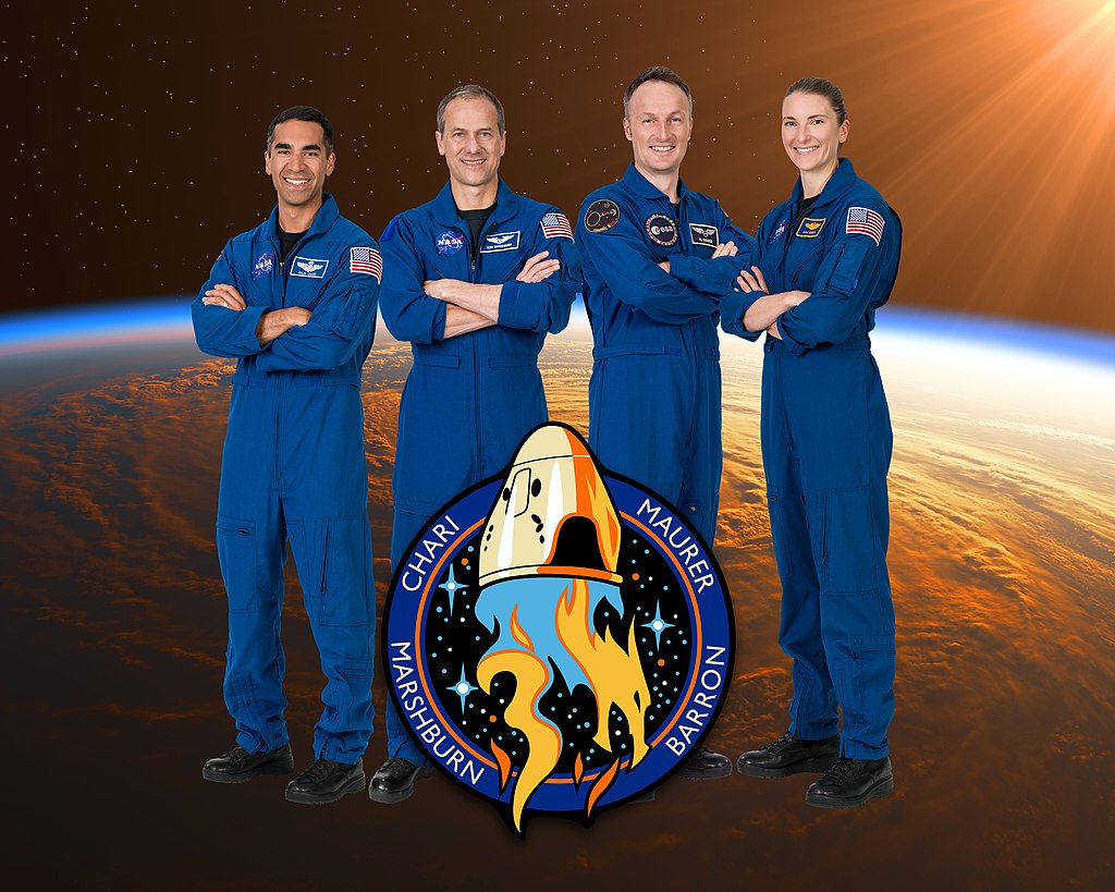 Załoga misji SpaceX Crew-3. Źródło: NASA/ Robert Markowitz
