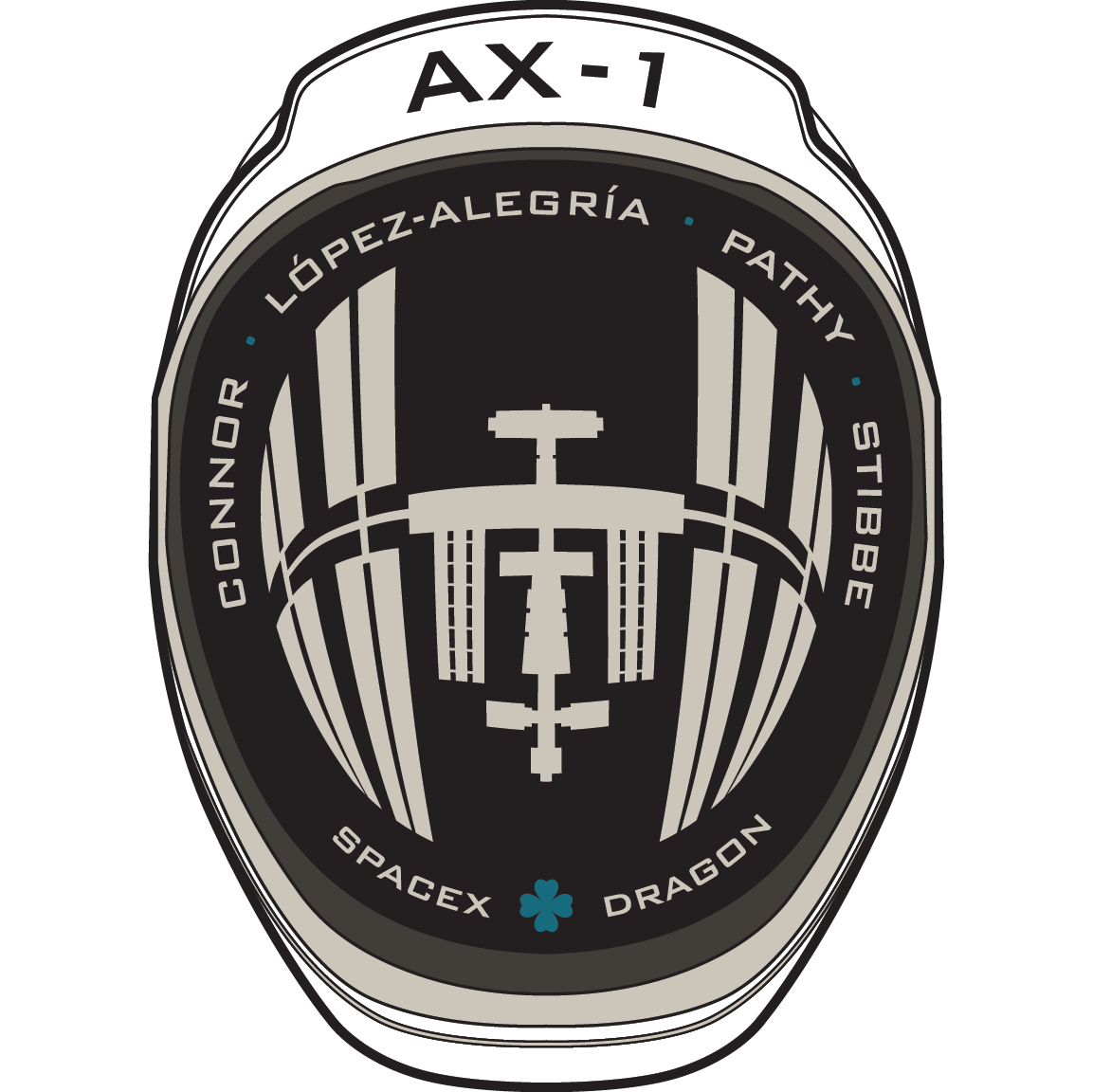 Logo misji axiom ax-1