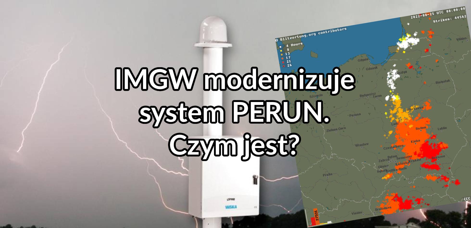 IMGW modernizuje system PERUN. Czym jest?