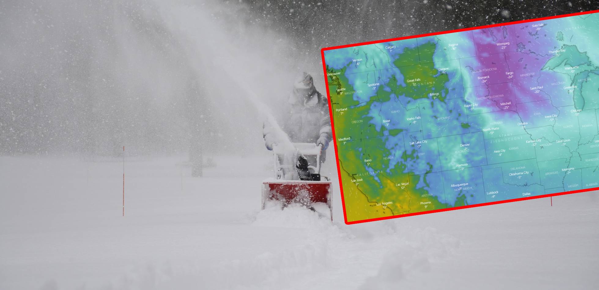 Potężne śnieżyce w USA. Są ofiary śmiertelne. W Buffalo spadło ponad 50 cm śniegu