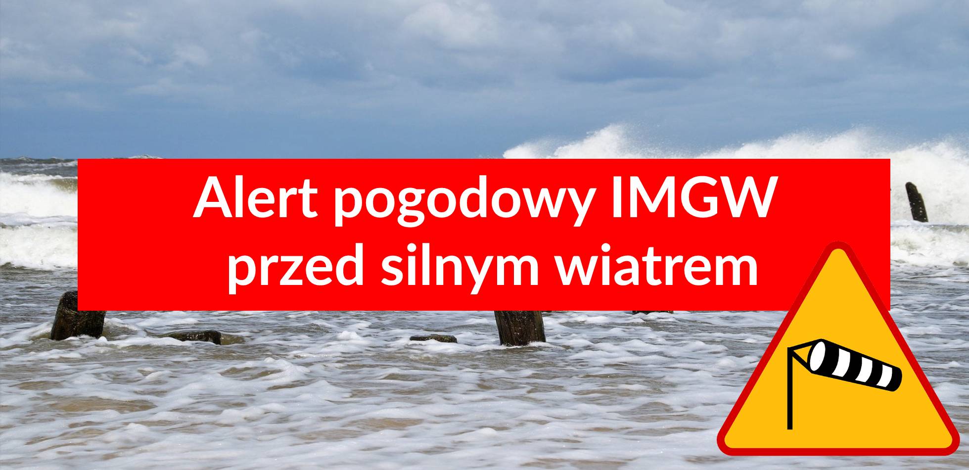 Silny wiatr w Sylwestra i Nowy Rok. IMGW wydało alerty pogodowe